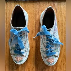 Margaux x Schumacher Floral Tennis Shoes Size 37.5
